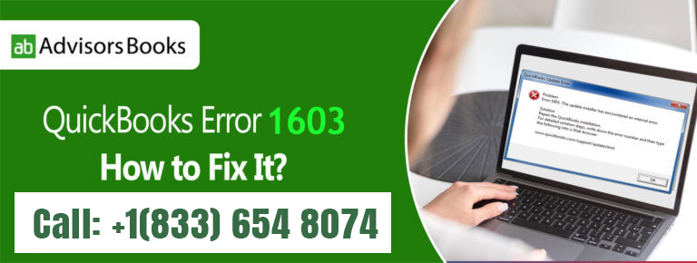 A few tips to Fix QuickBooks update Error 1603