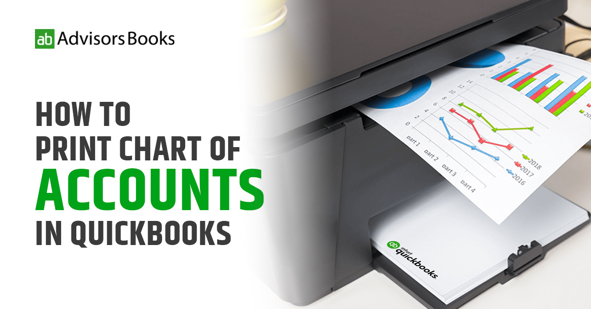 How to print chart of accounts in QuickBooks